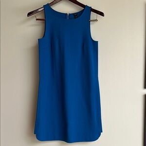 Blue Halter Mini Dress for Cocktail Nights